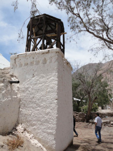 Livilcar Church, bell tower