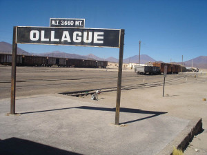Ollague village