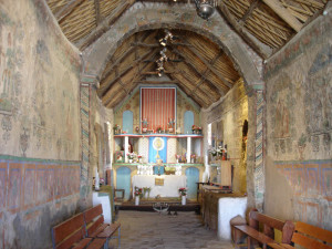 Parinacota Church, indoor