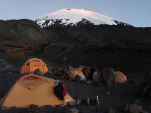 Parinacota Volcano (high camp at 5.180 masl)