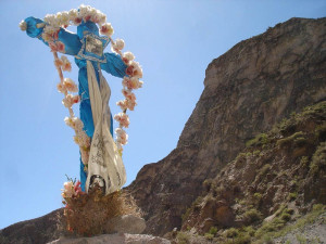 Putre, Cross of Barranco Rey