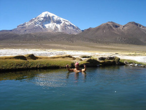 Sajama Snow-Capped and Kasillas hot springs